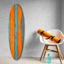 Wallity Cuadro Decorativo Multicolor de MDF 33 x 120 cm